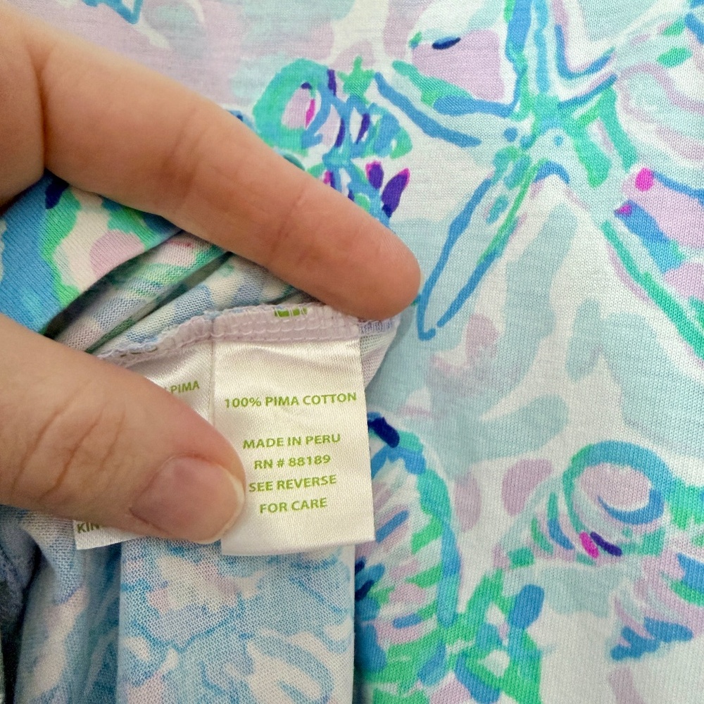 Lilly Pulitzer tshirt dress - Picture 6 of 8